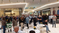 بالصور: افتتاح المجمع التجاري "عزرائيلي" في مدينة الرملة 